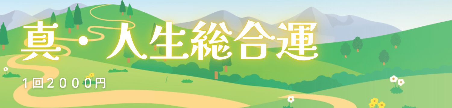 有料 - 姓名判断:真·人生総合運イメージ